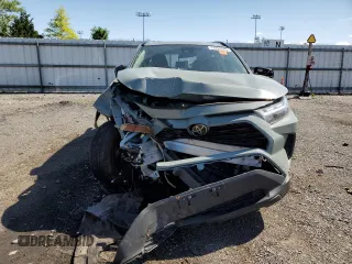 2022 Toyota RAV4 XLE with VIN 2T3P1RFV1NW259179, listed as a Copart auction lot 57253525 with 55,764 mi miles and Salvage title. Bid and sale history available at DreamBid. Image 5.