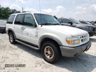 2001 Ford Explorer XLS with VIN 1FMZU72E11ZA76025, listed as a Copart auction lot 61963445 with 266,687 mi miles and Salvage title. Bid and sale history available at DreamBid. Image 4.