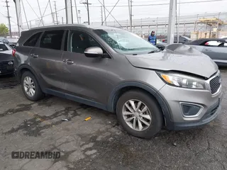 2016 Kia Sorento LX with VIN 5XYPG4A59GG111016, listed as a IAAI auction lot 42190388 with 158,487 mi miles and . Bid and sale history available at DreamBid. Image 1.