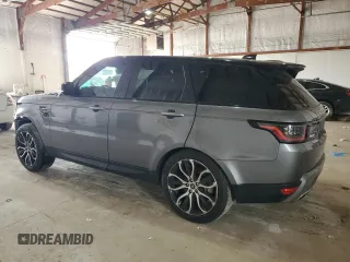 2022 Land Rover Range Rover Sport SE with VIN SALWG2SU5NA202327, listed as a Copart auction lot 48006885 with 0 mi miles and Salvage Title. Bid and sale history available at carsss.com. Image 2.