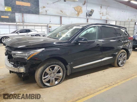 2021 Acura RDX Advance with VIN 5J8TC2H72ML001156, listed as a Copart auction lot 68787134 with 71,548 mi miles and Salvage Title. Bid and sale history available at DreamBid. Image 1.