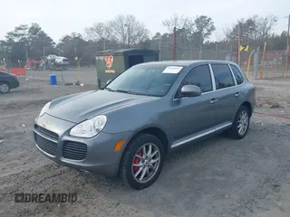 2006 Porsche Cayenne Turbo with VIN WP1AC29P16LA90966, listed as a IAAI auction lot 41498849 with 147,414 mi miles. Bid and sale history available at carsss.com. Image 6.