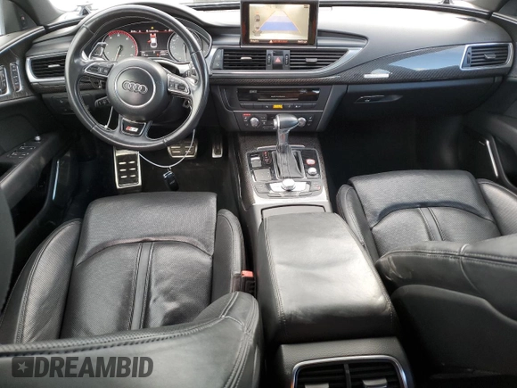 2013 Audi S7 with VIN WAUW2BFC8DN110379, listed as a Copart auction lot 77183304 with 95,061 mi miles and Salvage Title. Bid and sale history available at carsss.com. Image 8.