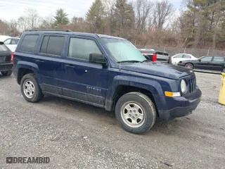 2012 Jeep Patriot Sport with VIN 1C4NJRBB3CD576619, listed as a IAAI auction lot 41487542 with NaN miles. Bid and sale history available at carsss.com. Image 1.