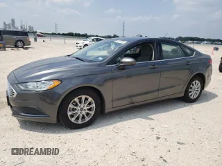 2017 Ford Fusion S with VIN 3FA6P0G73HR397956, listed as a Copart auction lot 54741335 with 41,954 mi miles and Salvage Title. Bid and sale history available at DreamBid. Image 1.