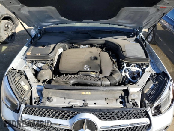 2020 Mercedes-Benz GLC with VIN WDC0G8EB4LF733748, listed as a Copart auction lot 47887585 with 56,787 mi miles and Salvage Title. Bid and sale history available at carsss.com. Image 14.
