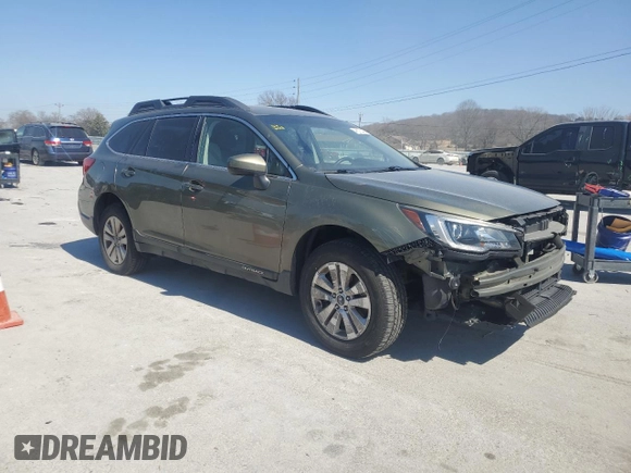 2018 Subaru Outback Premium with VIN 4S4BSACC3J3226527, listed as a Copart auction lot 48375335 with 112,644 mi miles and Salvage title. Bid and sale history available at DreamBid. Image 4.