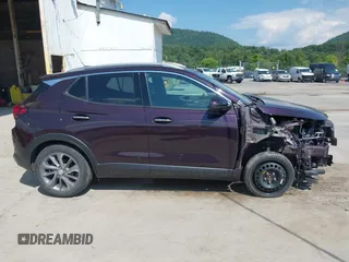 2021 Buick Encore GX Essence with VIN KL4MMGSL0MB138843, listed as a IAAI auction lot 42605890 with 34,850 mi miles and . Bid and sale history available at DreamBid. Image 14.