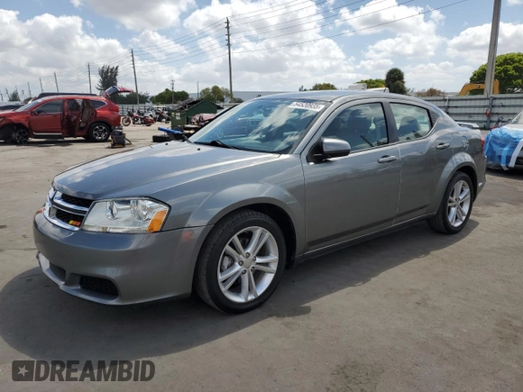 2012 Dodge Avenger SXT with VIN 1C3CDZCBXCN290424, listed as a Copart auction lot 54520935 with 150,853 mi miles and Clean Title. Bid and sale history available at carsss.com. Image 1.