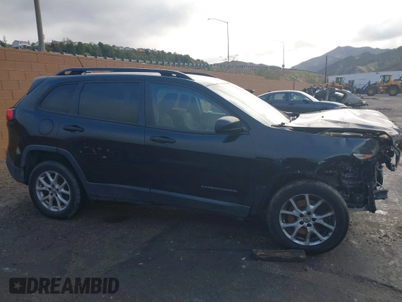2016 Jeep Cherokee Sport with VIN 1C4PJLASXGW347372, listed as a IAAI auction lot 41788589 with 168,247 mi miles and . Bid and sale history available at DreamBid. Image 14.