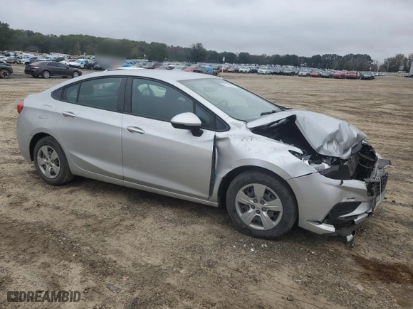 2018 Chevrolet Cruze LS with VIN 1G1BC5SM7J7125494, listed as a Copart auction lot 80716554 with 141,808 mi miles and Salvage Title. Bid and sale history available at carsss.com. Image 4.