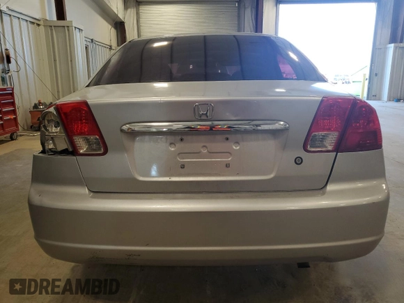 2003 Honda Civic EX with VIN 2HGES25783H608917, listed as a Copart auction lot 88265685 with 170,042 mi miles and Non Repairable. Bid and sale history available at DreamBid. Image 6.