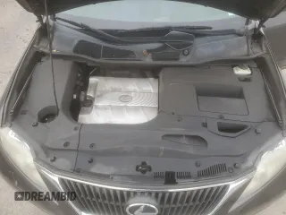 2010 Lexus RX 350 with VIN 2T2BK1BA6AC062908, listed as a Copart auction lot 52739005 with 124,793 mi miles and Salvage Title. Bid and sale history available at DreamBid. Image 11.