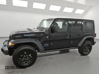 2023 Jeep Wrangler z VIN 1C4JJXN65PW642504, wystawiony jako Copart lot #57531075 z przebiegiem 40 170 mil mil oraz Czysty tytuł • Clean title. Historia ofert i sprzedaży dostępna na DreamBid. Obrazek 1.