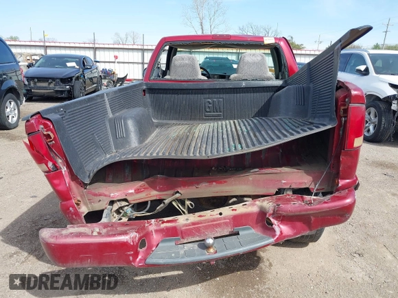1999 GMC Sonoma with VIN 1GTCS1443X8530274, listed as a IAAI auction lot 41937187 with 210,244 mi miles. Bid and sale history available at carsss.com. Image 17.