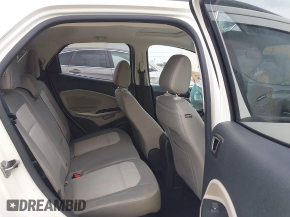 2021 Ford EcoSport SE with VIN MAJ3S2GE9MC448347, listed as a IAAI auction lot 42289292 with 39,874 mi miles and . Bid and sale history available at DreamBid. Image 8.