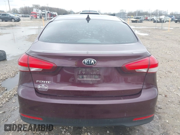 2017 Kia Forte LX with VIN 3KPFK4A75HE061483, listed as a IAAI auction lot 42148250 with 161,229 mi miles. Bid and sale history available at carsss.com. Image 16.