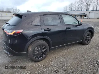 2024 Honda HR-V Sport with VIN 3CZRZ2H58RM713595, listed as a Copart auction lot 49638065 with 19,002 mi miles and Salvage Title. Bid and sale history available at carsss.com. Image 3.