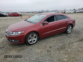 2014 Volkswagen CC R-Line with VIN WVWBP7AN5EE526531, listed as a Copart auction lot 86204964 with 96,521 mi miles and Salvage Title. Bid and sale history available at carsss.com. Image 1.