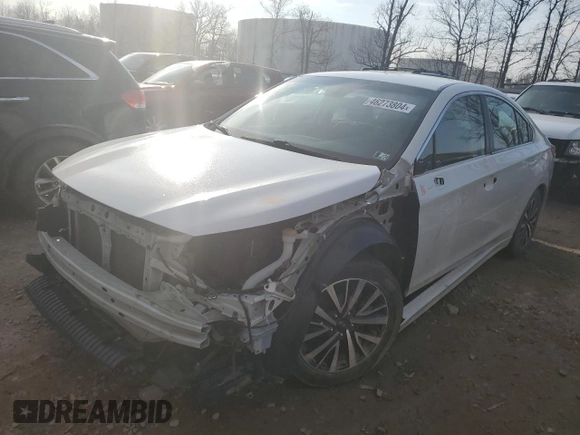 2018 Subaru Legacy Premium with VIN 4S3BNAF67J3038143, listed as a Copart auction lot 46273804 with 56,250 mi miles. Bid and sale history available at carsss.com. Image 1.