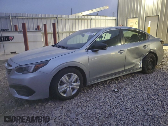 2021 Subaru Legacy with VIN 4S3BWAA61M3003333, listed as a Copart auction lot 83045804 with 69,281 mi miles and Salvage title. Bid and sale history available at DreamBid. Image 1.