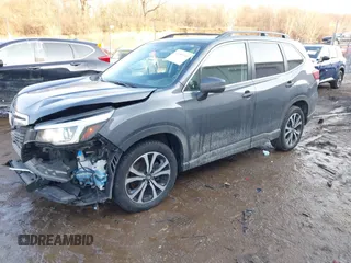 2020 Subaru Forester Limited with VIN JF2SKASC5LH607390, listed as a IAAI auction lot 41685730 with 29,278 mi miles. Bid and sale history available at carsss.com. Image 2.