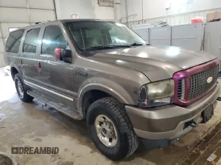 2004 Ford Excursion Limited с VIN 1FMNU43S64EA70976, выставлен на аукционе Copart как лот 72036304 с пробегом 321 026 миль миль и Списание • Salvage title. История ставок и продаж доступна на DreamBid. Изображение 4.