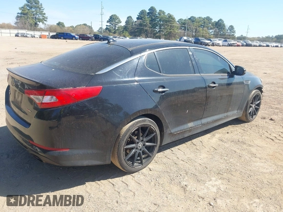 2013 Kia Optima SX with VIN 5XXGR4A64DG100105, listed as a IAAI auction lot 41856618 with 288,670 mi miles. Bid and sale history available at carsss.com. Image 4.