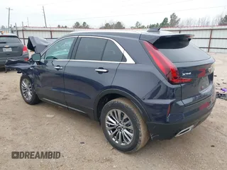 2025 Cadillac XT4 FWD Premium Luxury z VIN 1GYFZCR40SF148814, wystawiony jako IAAI lot #41598124 z przebiegiem Nie podano mil oraz . Historia ofert i sprzedaży dostępna na DreamBid. Obrazek 3.