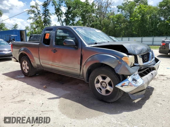 2006 Nissan Frontier SE with VIN 1N6AD06U16C406926, listed as a Copart auction lot 60741665 with 132,387 mi miles and Salvage title. Bid and sale history available at DreamBid. Image 4.