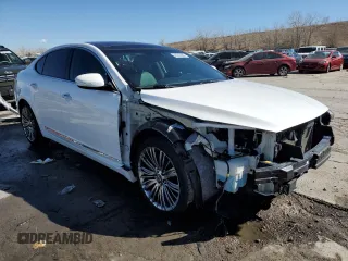 2014 Kia Cadenza Premium with VIN KNALN4D70E5147116, listed as a Copart auction lot 46510605 with 92,793 mi miles and Clean Title. Bid and sale history available at carsss.com. Image 4.