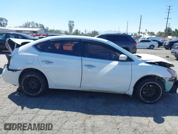 2015 Nissan Sentra S with VIN 3N1AB7AP8FY315861, listed as a IAAI auction lot 41862443 with 157,842 mi miles and . Bid and sale history available at DreamBid. Image 13.