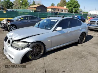 2010 BMW 3 Series 335d with VIN WBAPN7C58AA778152, listed as a Copart auction lot 61922365 with 143,523 mi miles and Salvage title. Bid and sale history available at DreamBid. Image 1.