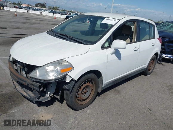 2012 Nissan Versa S with VIN 3N1BC1CP4CK287793, listed as a IAAI auction lot 41968728 with 181,924 mi miles. Bid and sale history available at carsss.com. Image 2.