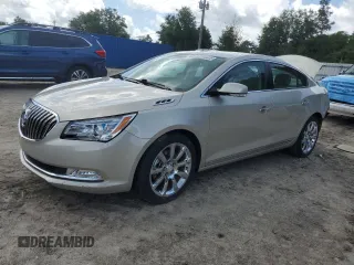 2014 Buick LaCrosse Premium I with VIN 1G4GD5G38EF277009, listed as a Copart auction lot 61078405 with 33,650 mi miles and Salvage title. Bid and sale history available at DreamBid. Image 1.