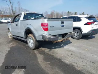 2009 Ford F-150 XL with VIN 1FTRF12W79KA40252, listed as a IAAI auction lot 41803580 with 114,032 mi miles and . Bid and sale history available at DreamBid. Image 3.