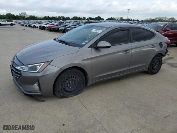2020 Hyundai Elantra SE with VIN KMHD74LFXLU919209, listed as a Copart auction lot 52880935 with 137,271 mi miles and Salvage Title. Bid and sale history available at carsss.com. Image 1.