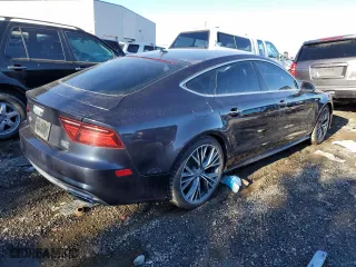 2018 Audi A7 Premium Plus with VIN WAUW3AFC3JN090173, listed as a Copart auction lot 40884873 with 61,474 mi miles. Bid and sale history available at carsss.com. Image 3.