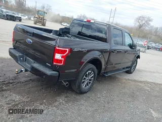 2018 Ford F-150 XL with VIN 1FTEW1EP8JFC97470, listed as a IAAI auction lot 41883205 with 73,888 mi miles. Bid and sale history available at carsss.com. Image 4.