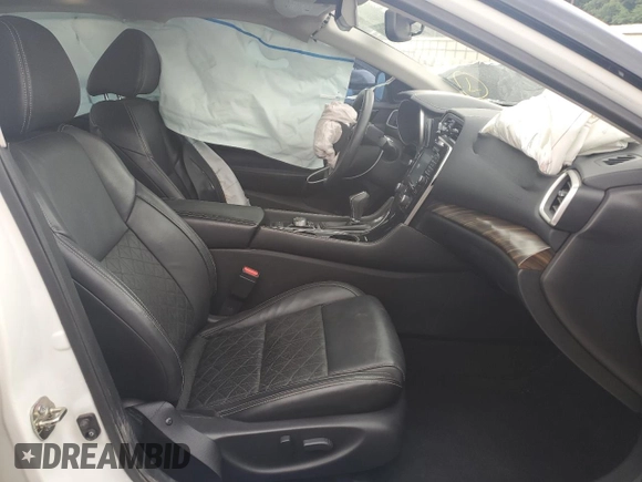 2016 Nissan Maxima Platinum with VIN 1N4AA6APXGC422047, listed as a Copart auction lot 56986725 with 114,829 mi miles and Salvage title. Bid and sale history available at DreamBid. Image 7.