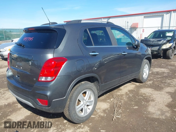 2017 Chevrolet Trax LT with VIN KL7CJPSB5HB211919, listed as a IAAI auction lot 41933915 with 92,915 mi miles and . Bid and sale history available at carsss.com. Image 4.