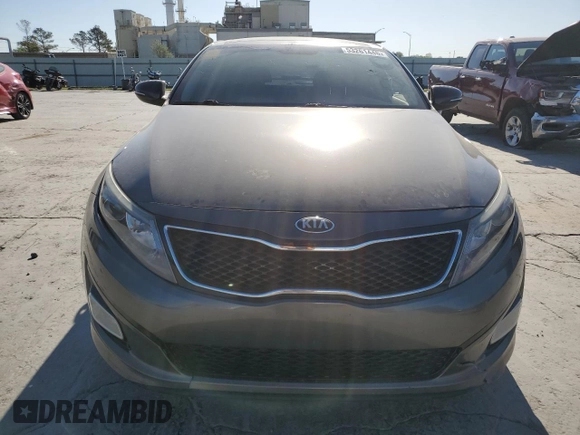 2015 Kia Optima EX with VIN 5XXGN4A72FG404167, listed as a Copart auction lot 53261445 with 156,517 mi miles and Salvage Title. Bid and sale history available at carsss.com. Image 5.
