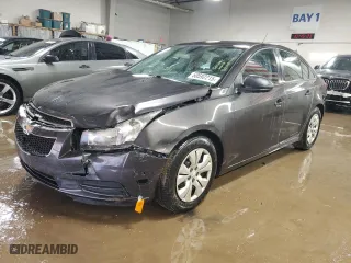 2014 Chevrolet Cruze LS with VIN 1G1PA5SH6E7139553, listed as a Copart auction lot 50592215 with 118,194 mi miles and Salvage Title. Bid and sale history available at carsss.com. Image 1.