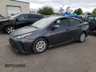 2022 Toyota Prius L Eco z VIN JTDKAMFU4N3174022, wystawiony jako Copart lot #52110294 z przebiegiem Nie podano mil oraz Szkoda całkowita • Salvage title. Historia ofert i sprzedaży dostępna na DreamBid. Obrazek 1.