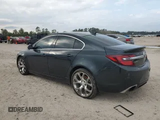 2015 Buick Regal GS with VIN 2G4GT5GX4F9291988, listed as a Copart auction lot 78278384 with 168,480 mi miles and Salvage Title. Bid and sale history available at DreamBid. Image 2.