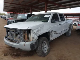 2018 Chevrolet Silverado 1500 Work Truck with VIN 3GCUKNEC2JG308361, listed as a IAAI auction lot 41741803 with 121,793 mi miles. Bid and sale history available at carsss.com. Image 2.