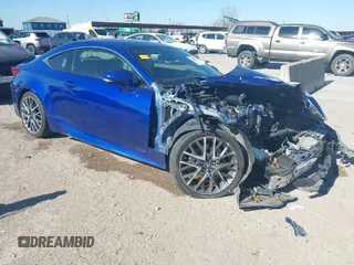 2015 Lexus RC 350 F Sport z VIN JTHHE5BC3F5009603, wystawiony jako IAAI lot #41408584 z przebiegiem 109 962 mil mil oraz . Historia ofert i sprzedaży dostępna na DreamBid. Obrazek 1.