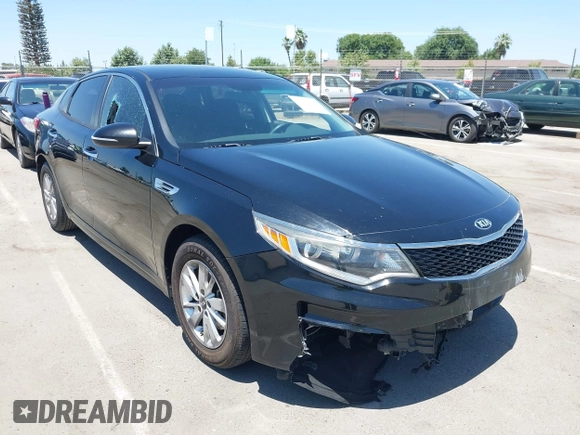 2017 Kia Optima LX z VIN 5XXGT4L39HG126838, wystawiony jako IAAI lot #42487934 z przebiegiem 108 905 mil mil oraz . Historia ofert i sprzedaży dostępna na DreamBid. Obrazek 1.