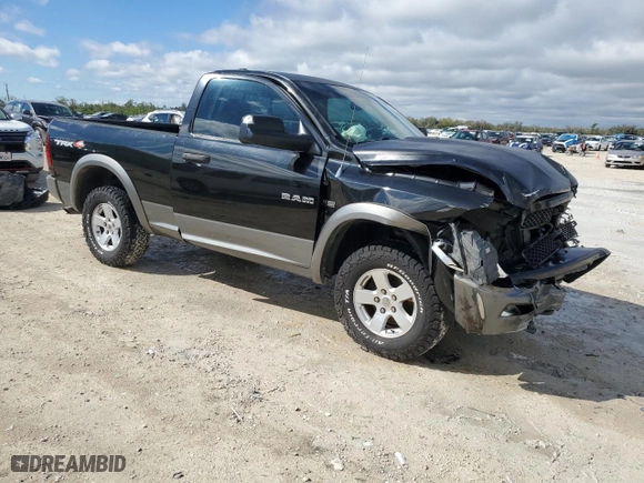 2010 Dodge Ram 1500 Sport with VIN 3D7JV1ET2AG119024, listed as a Copart auction lot 46173275 with 113,766 mi miles and Salvage Title. Bid and sale history available at carsss.com. Image 4.