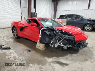2020 Chevrolet Corvette 2LT with VIN 1G1Y72D41L5119344, listed as a Copart auction lot 55598304 with 0 mi miles and Salvage Title. Bid and sale history available at carsss.com. Image 4.
